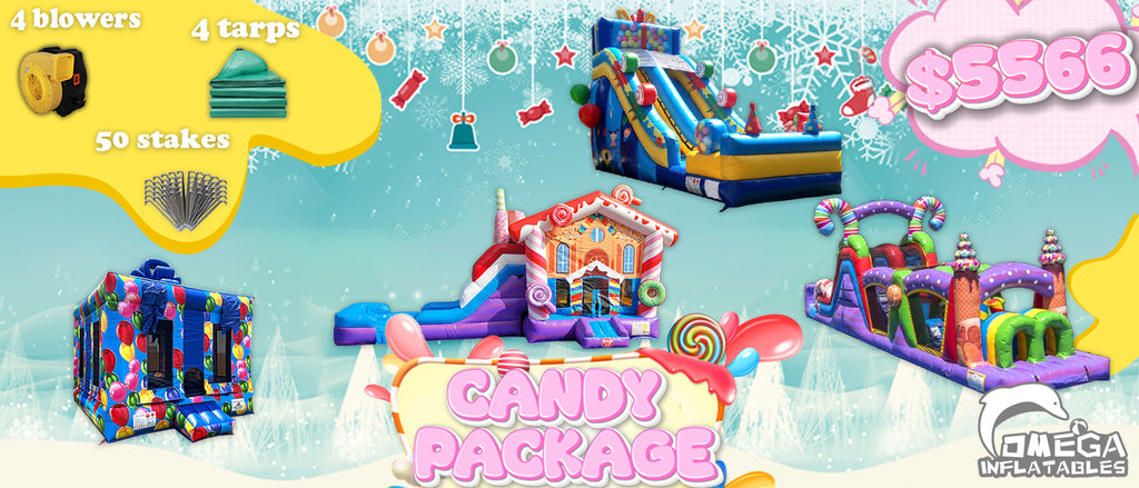 Candy Package of Commercial Inflatables