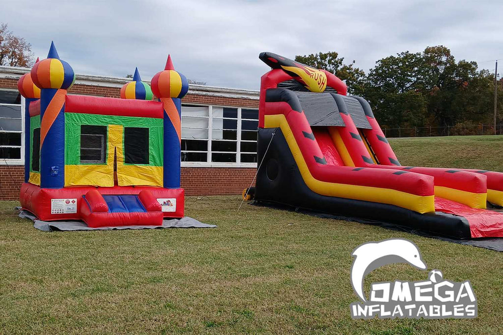 Customer Feedback - 14FT Rush Slide & 10x10 Rainbow🌈 Bounce House