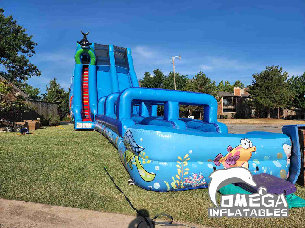 25ft Coral Crush Water Slide