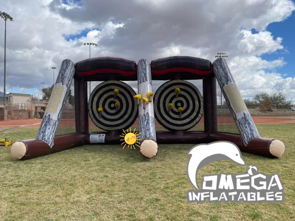 Inflatable Double Axe Throwing Game