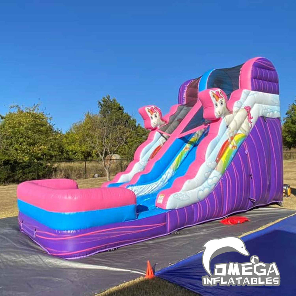 15FT Unicorn Water Slide