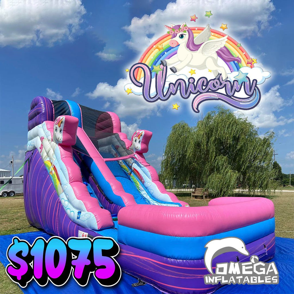 Customer Feedback - 15FT Unicorn Commercial Inflatable Water Slide