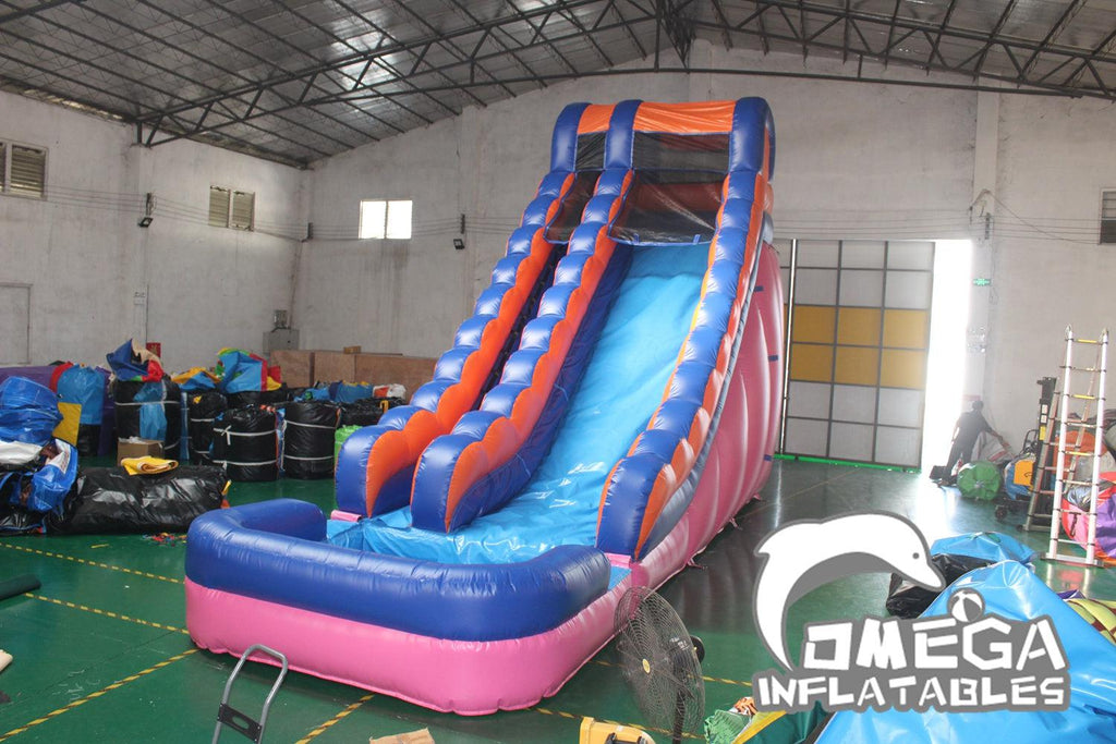 20FT Splash Crush Wet Dry Slide for Sale