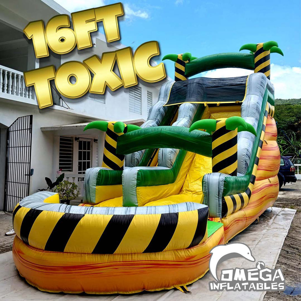 16FT Toxic Paradise Water Slide