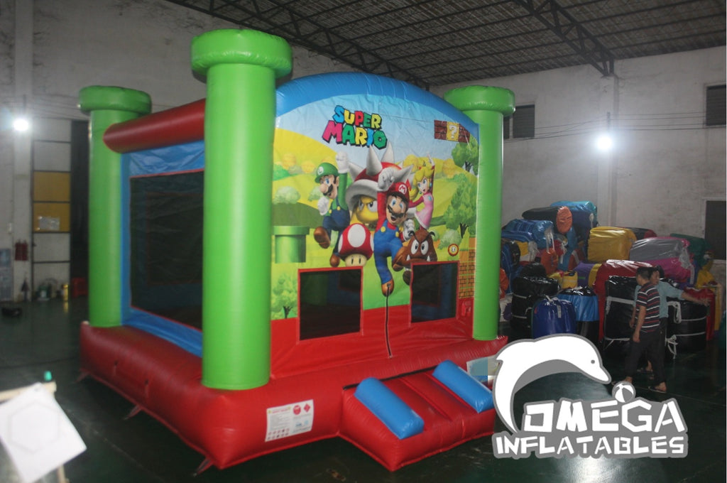 Super Mario Bros Commercial Inflatable Bounce House