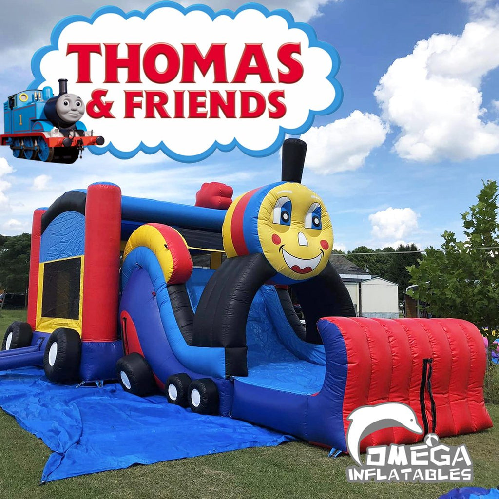 Thomas Party Train Jumping Castle