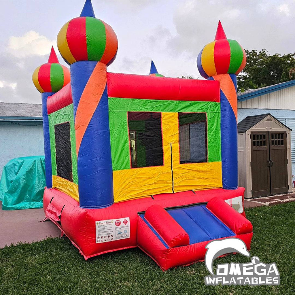 Rainbow Bounce House 10x10 Bounce House for Sale