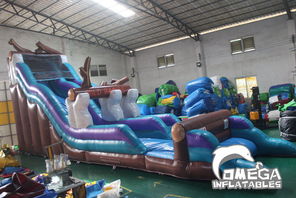 21FT Wild Rapids Inflatable Water Slide