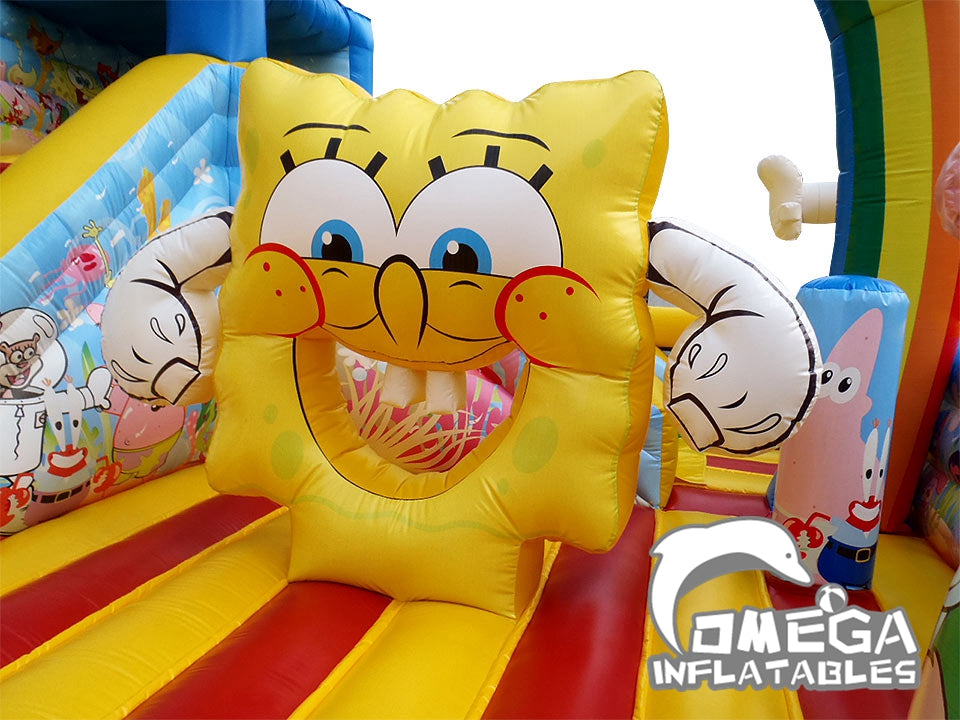 Spongebob Inflatable Playland for Kids