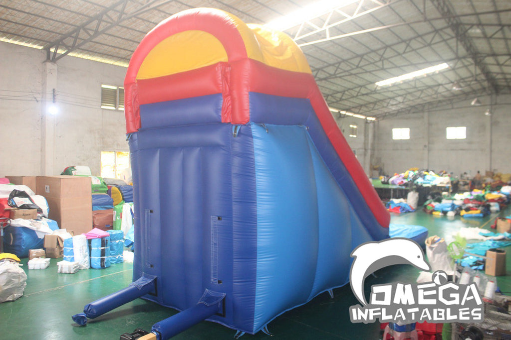 16FT Blue Commercial Inflatable Water Slide