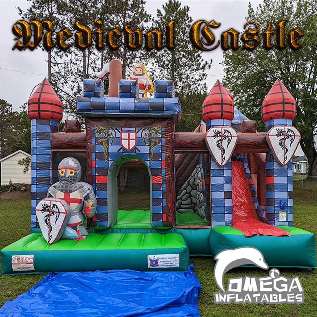 Inflatable Medieval Castle Combo