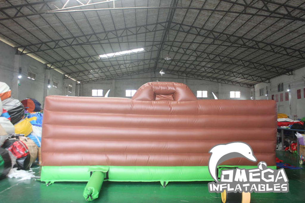 Mechanical Bull Ride With Inflatable Mattress With Display