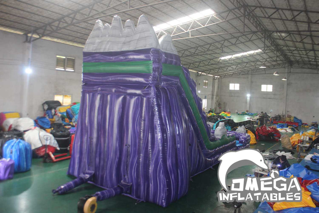 19FT Dark Night Inflatable Water Slide For Sale