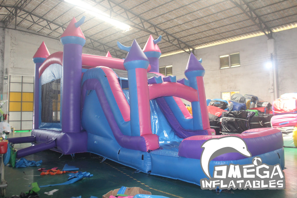 Mega Pink & Purple Inflatable Combo