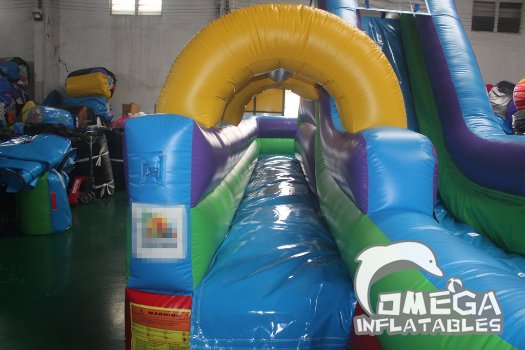 Rainbow Water Slip N Slide Combo For Sale