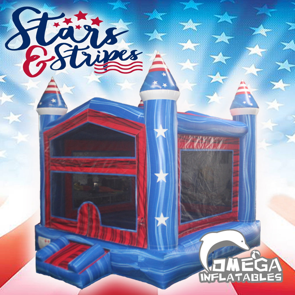 Stars N Stripes Castle Jumper