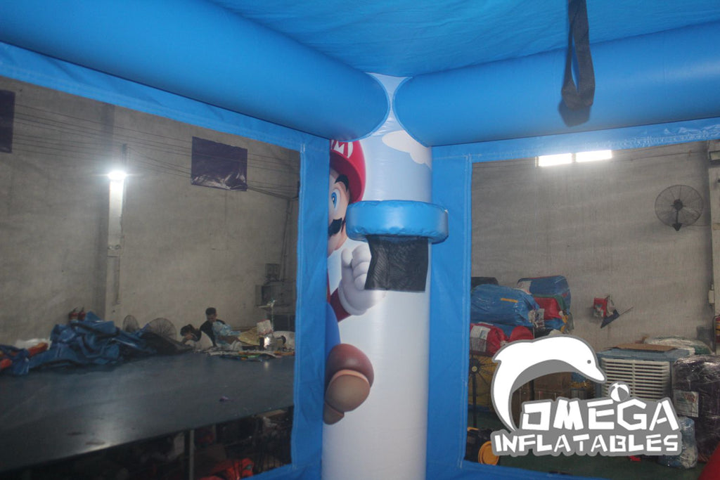 Super Mario Castle Combo Inflatables for sale