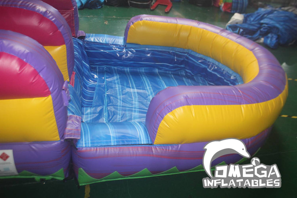 18ft Tropical Punch Water Slide