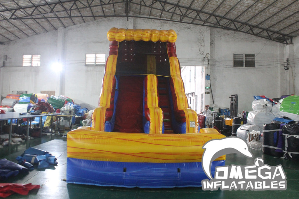 16FT Custom Marble Water Slide For Sale