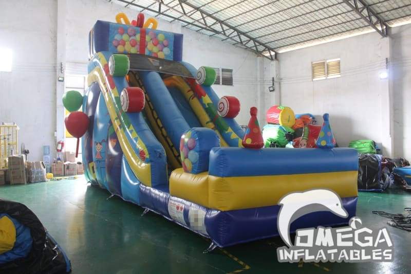 16FT Candy Party Inflatable Slide