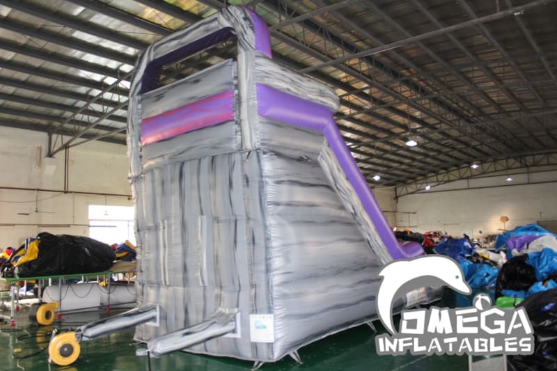 16FT Marble Purple Wet Dry Slide