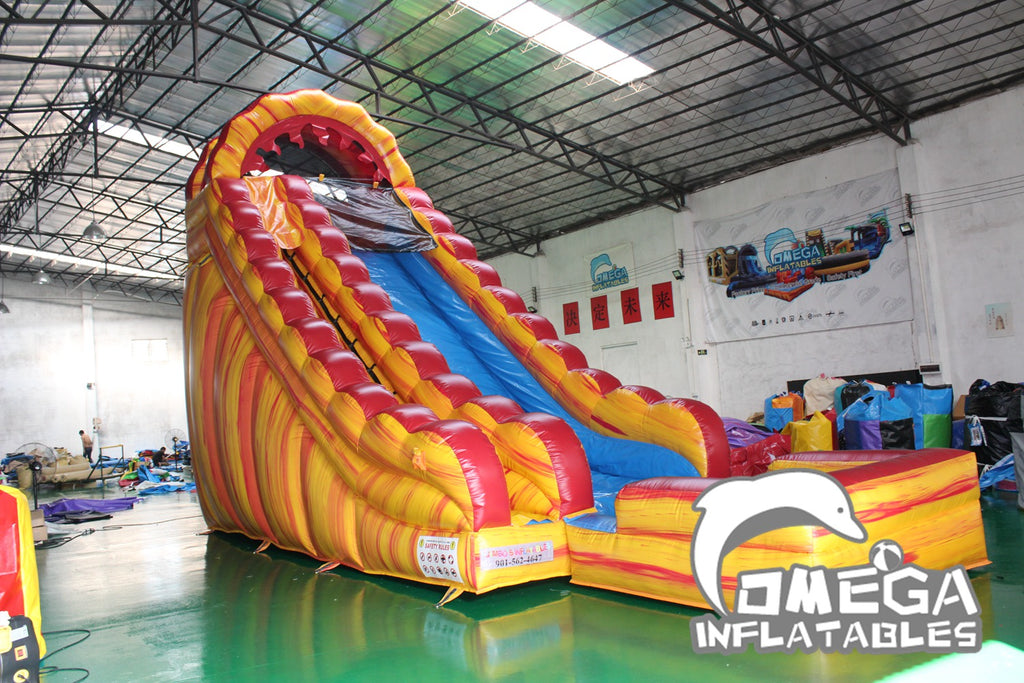 20FT Fire N Splash Wet Dry Slide Water Slide for Sale Cheap