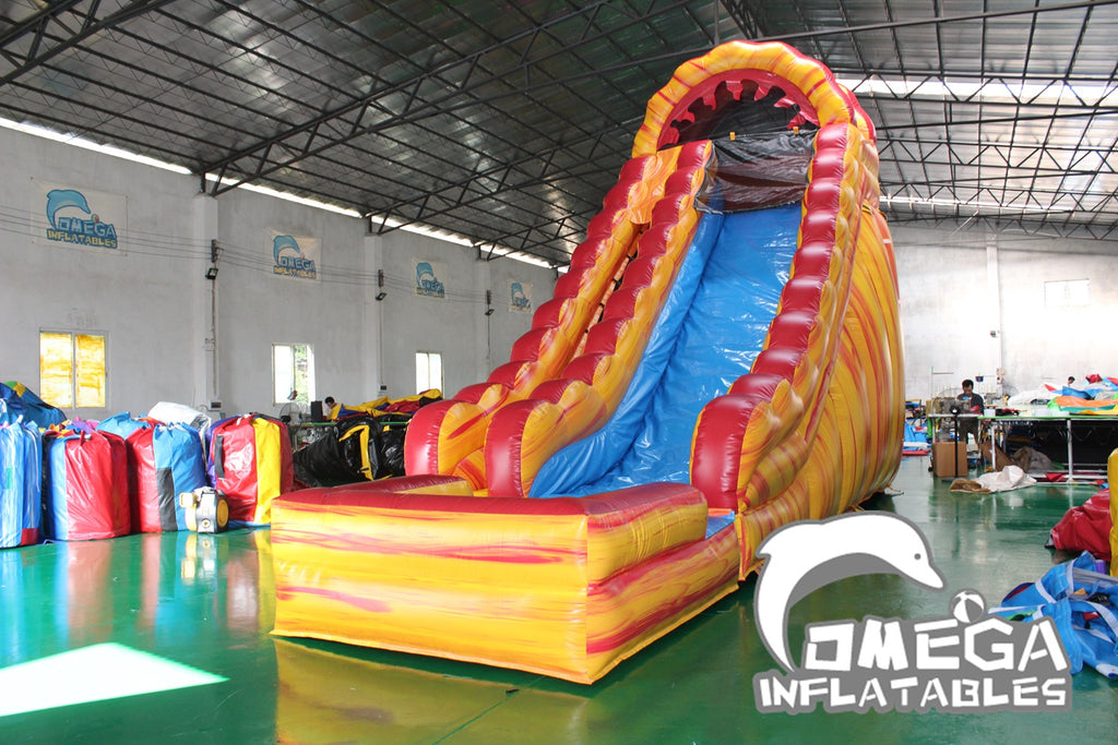 20FT Fire N Splash Wet Dry Slide Water Slide for Sale Cheap