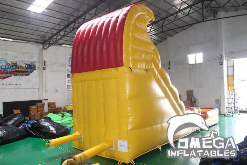 18FT Drop Falls Wet Dry Slide - Omega Inflatables Factory