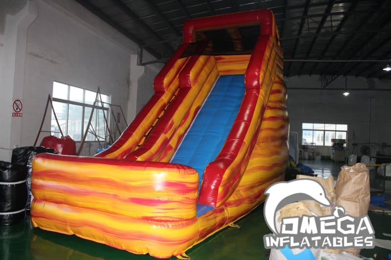 18FT Lava Falls Dry Slide