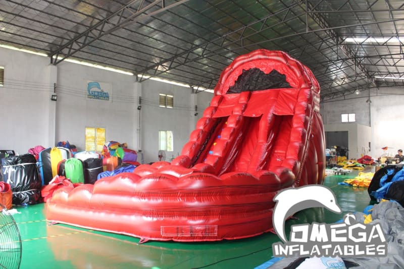 18FT Monster Curve Inflatable Water Slide