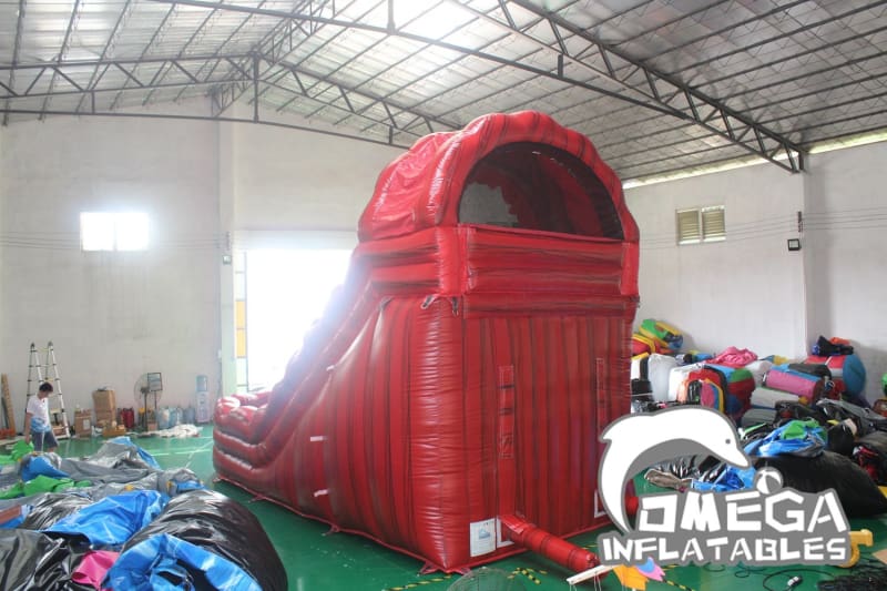 18FT Monster Curve Inflatable Water Slide