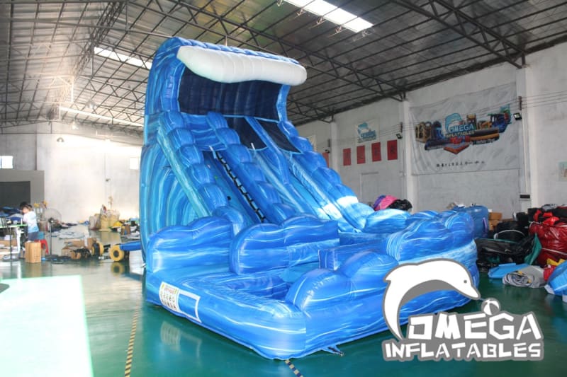 18FT Monster Wave Inflatable Water Slide