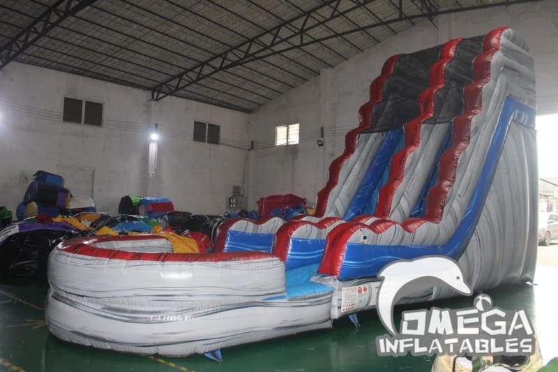 18FT Titanium Water Slide