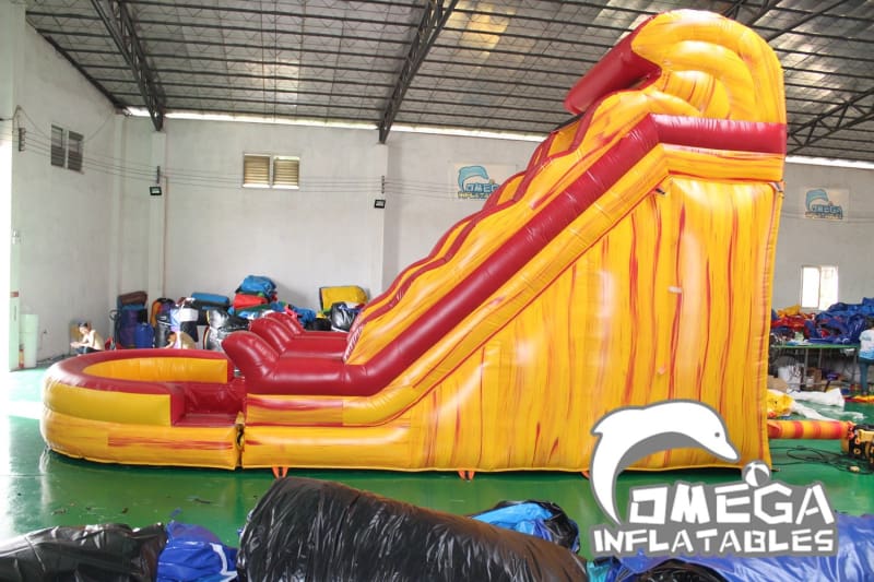 20FT Volcano Lava Falls Water Slide