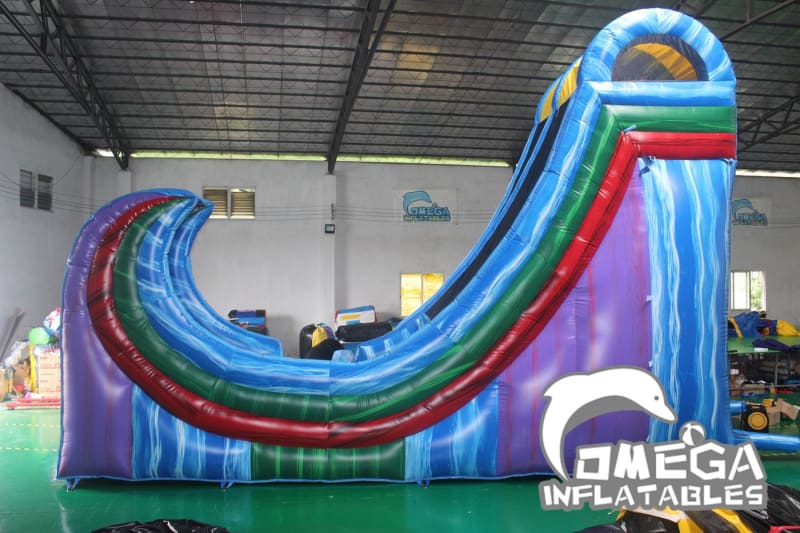 21FT Multiple Marble Rampage Water Slide