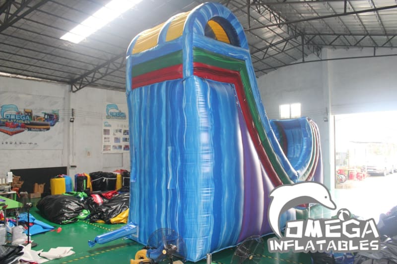 21FT Multiple Marble Rampage Water Slide