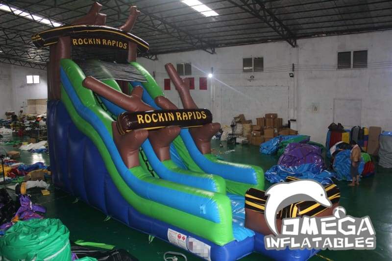 19FT Rockin Rapids Water Slide