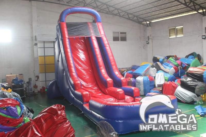 22FT Blue & Red Water Slide