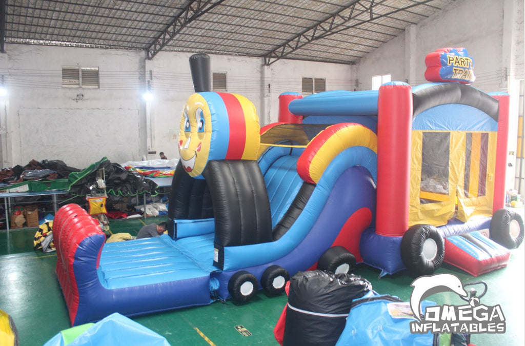 Thomas Party Train Jumping Castle