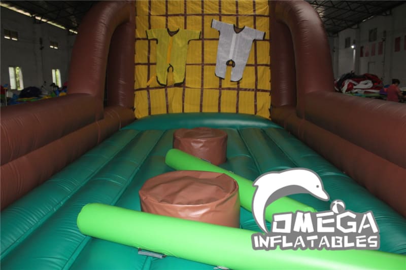 3 in 1 design Inflatable Game (Sticky Wall+Joust Arena+Soccer Dart)