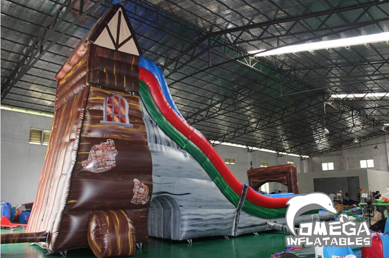 Inflatable Water Wheel Water Slide