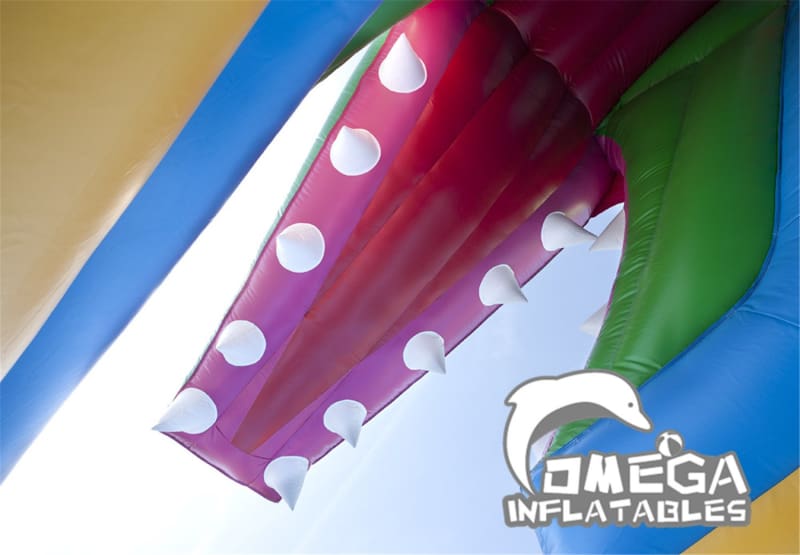 3D Inflatable Crocodile Slide