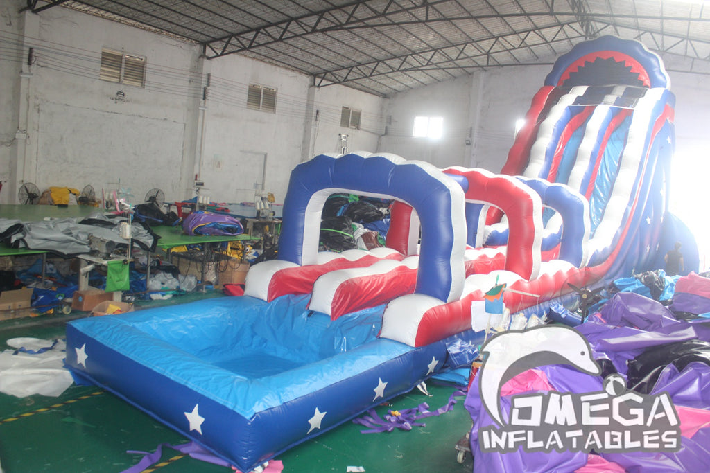 26FT 2 Lanes Buy Big Water Slide