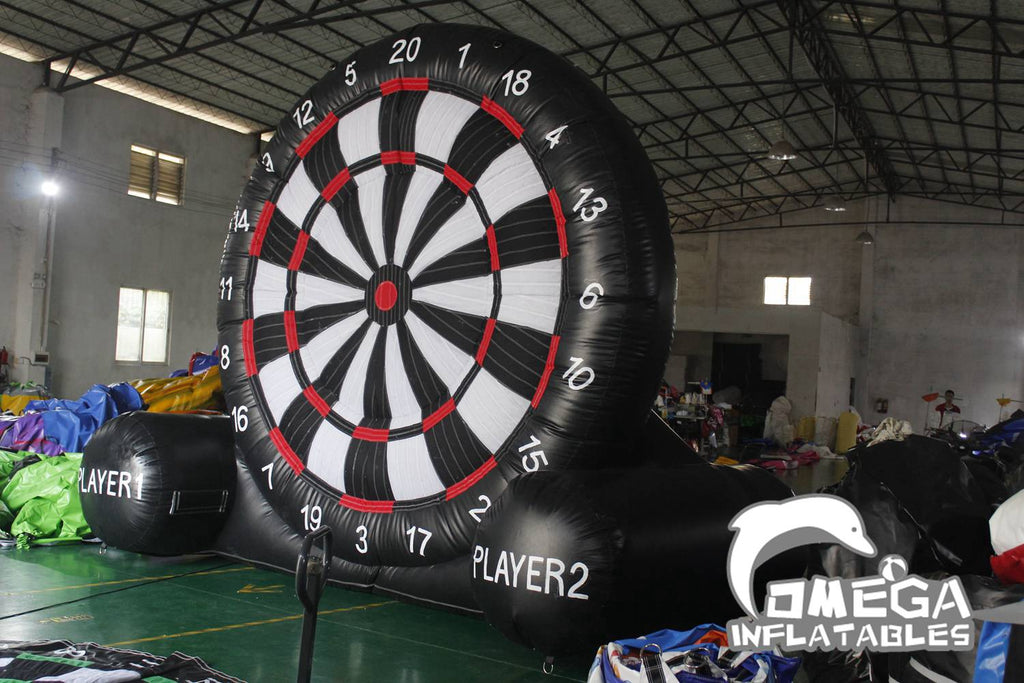 Single-Sided Soccer Dart Board with Velcro Balls