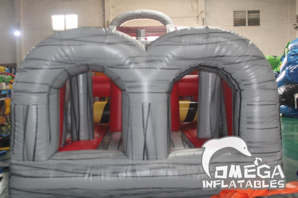 Extreme X Graffiti Obstacle Course - Omega Inflatables Factory