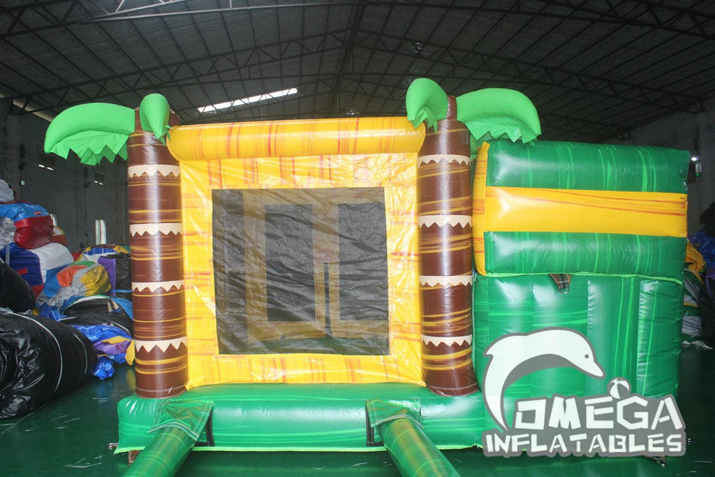 Marble Jump N Splash Water Combo - Omega Inflatables Factory