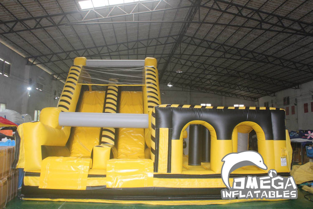 Mega Toxic Commercial Inflatable Obstacle Course