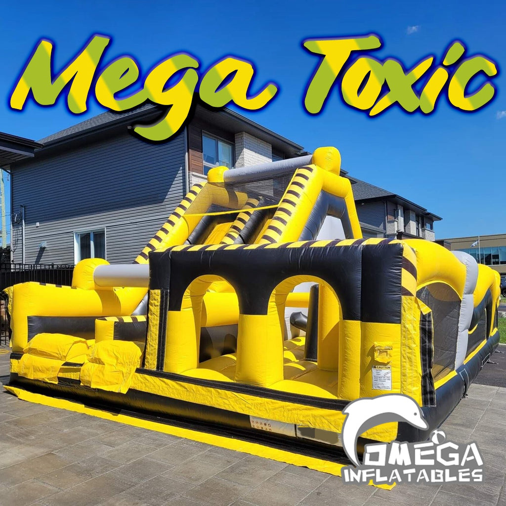 Mega Toxic Commercial Inflatable Obstacle Course