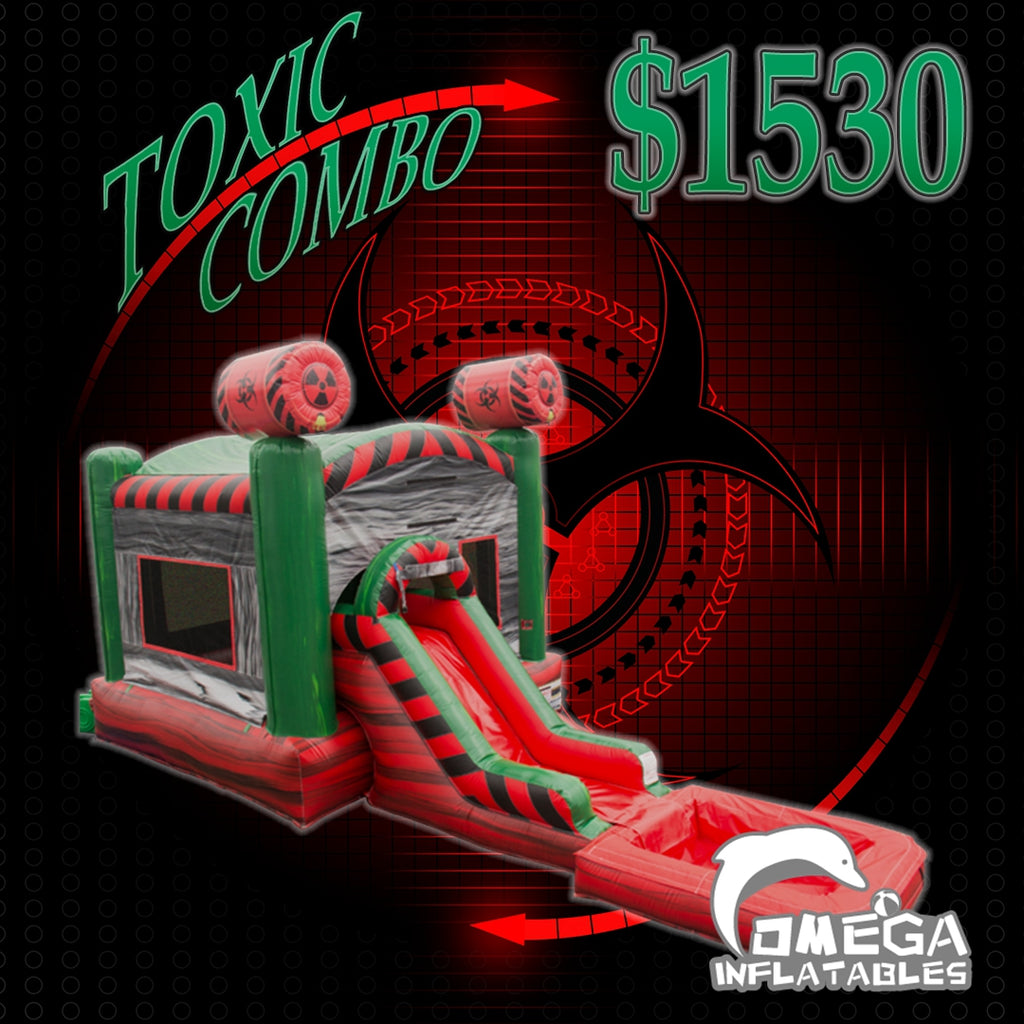 Red Toxic Inflatable Combo