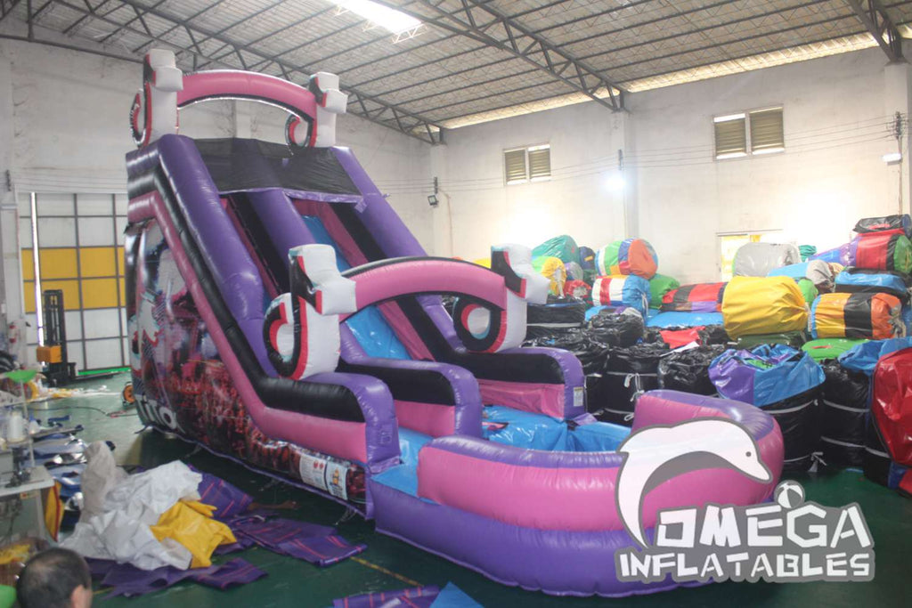 18FT TikTok Inflatable Water Slide